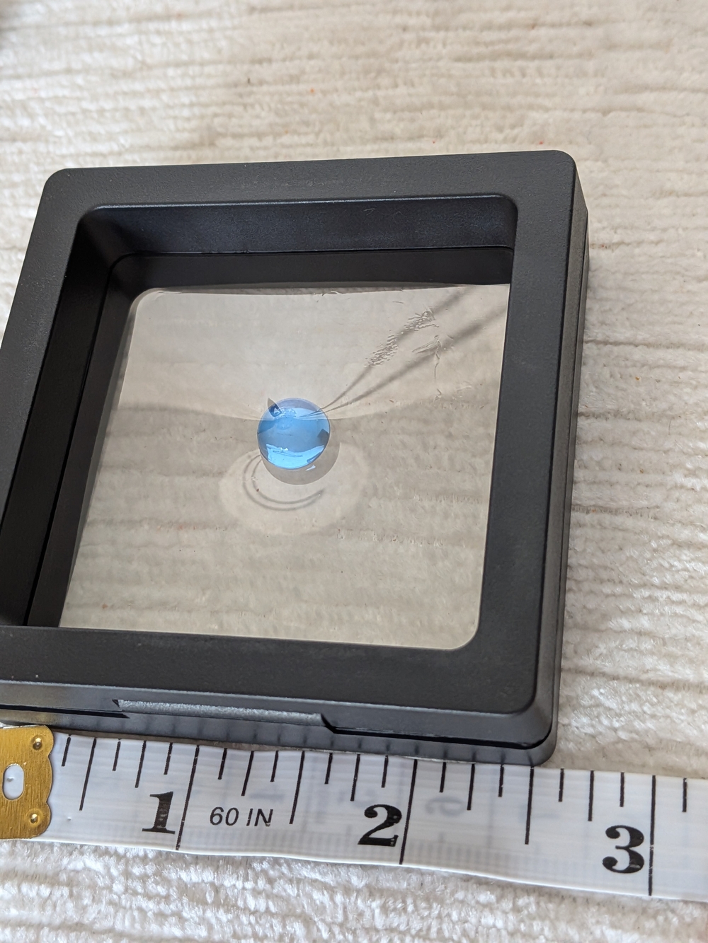 Black Floating Display Frame for Jewelry Or Accents - Picture 3 of 7